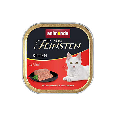 Animonda Vom Feinsten Biftekli Yavru Kedi Konservesi 100g