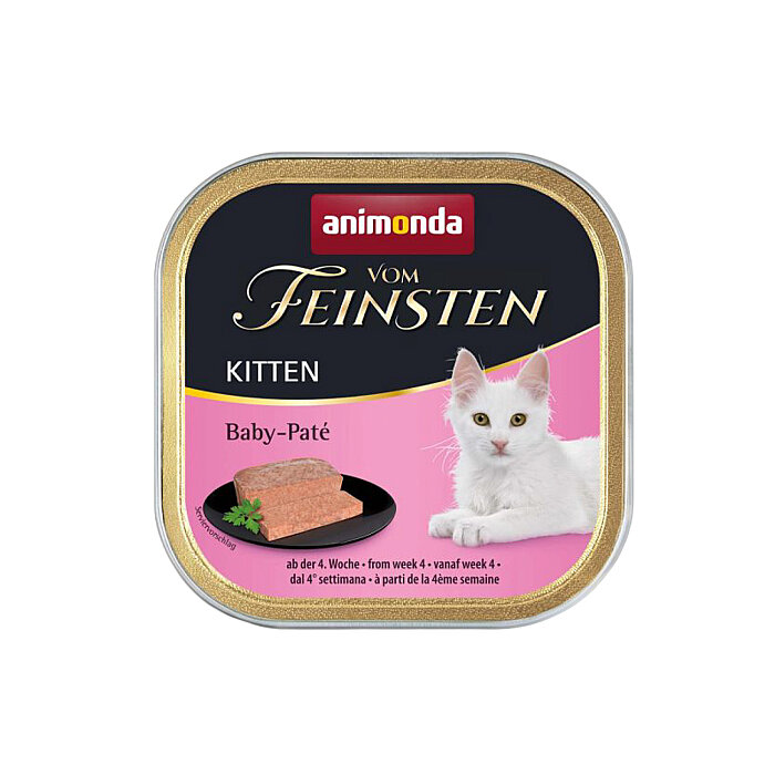 Animonda Vom Feinsten Karışık Etli Pate Yavru Kedi Konservesi 100g - 1