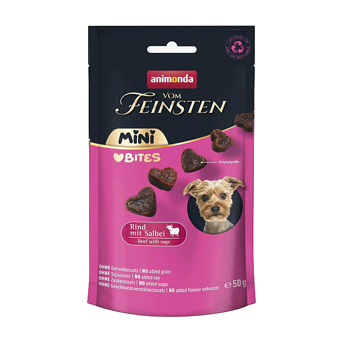 Animonda Vom Feinsten Sığır Etli Yetişkin Mini Irk Köpek Ödül Maması 50g - 1