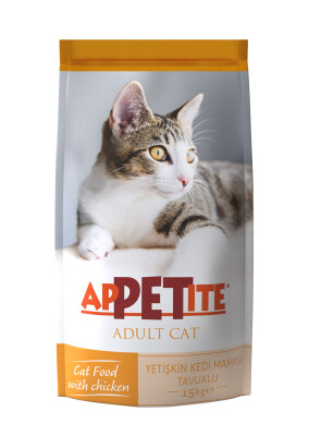 Appetite Yetişkin Kuru Kedi Maması (Adult) Tavuk Etli 15KG