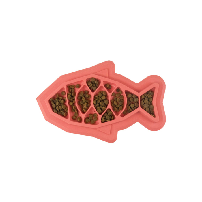 Catstages Fishie Fun Feed Yavaş Yeme Matı - 1