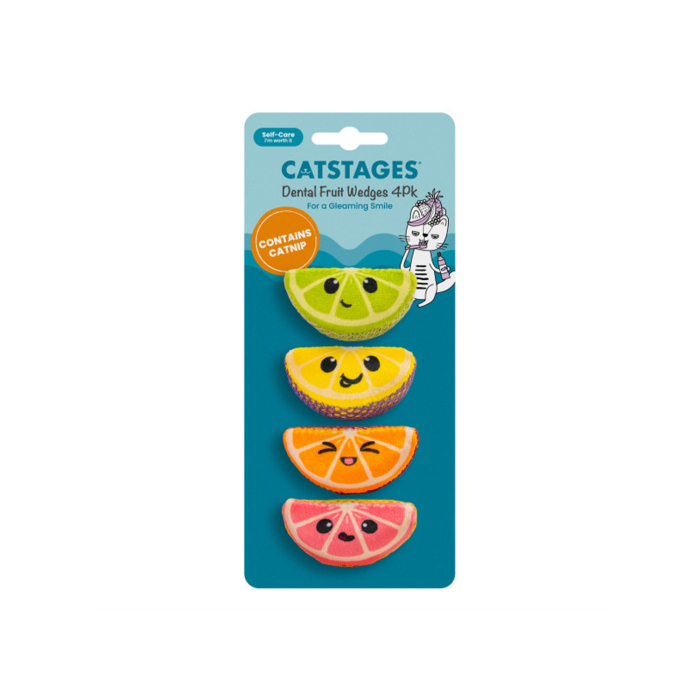 Catstages Fruit Wedges Catnipli Meyve Kedi Oyuncağı 4'lü - 2