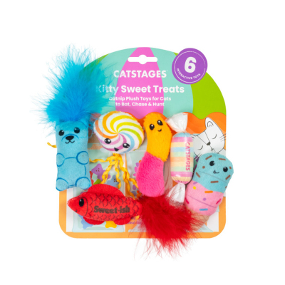 Catstages Kitty Sweet Treats Catnipli Kedi Oyuncak Seti 6'lı (1)