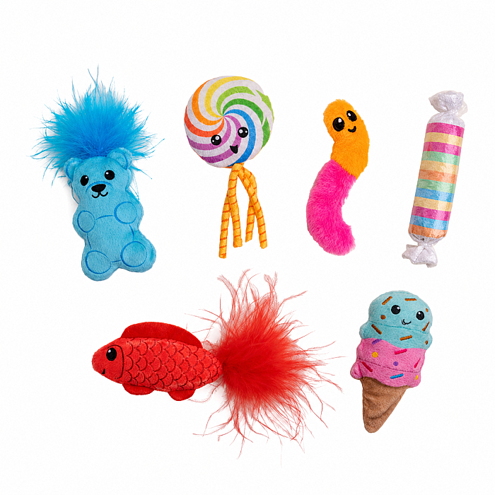 Catstages Kitty Sweet Treats Catnipli Kedi Oyuncak Seti 6'lı - 1