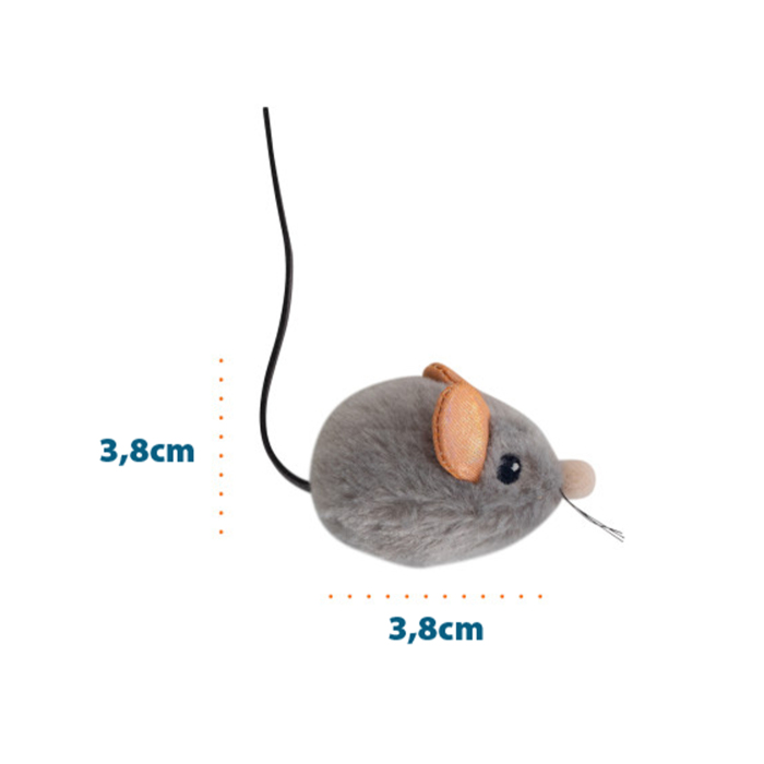 Catstages Squeak Squeak Mouse Catnipli Fare Kedi Oyuncağı - 4