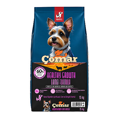 Çomar Yavru Kuru Köpek Maması Kuzulu 15 Kg