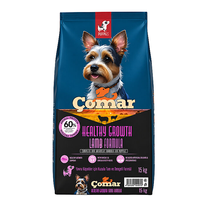 Çomar Yavru Kuru Köpek Maması Kuzulu 15 Kg - 1