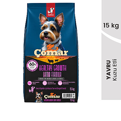 Çomar Yavru Kuru Köpek Maması Kuzulu 15 Kg (1)