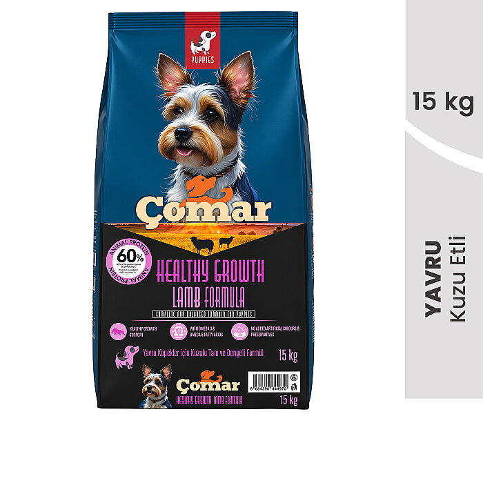Çomar Yavru Kuru Köpek Maması Kuzulu 15 Kg - 2