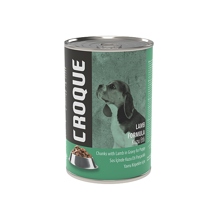 Croque Konserve Mama Yavru Köpek Kuzu Etli 400 GR - 1