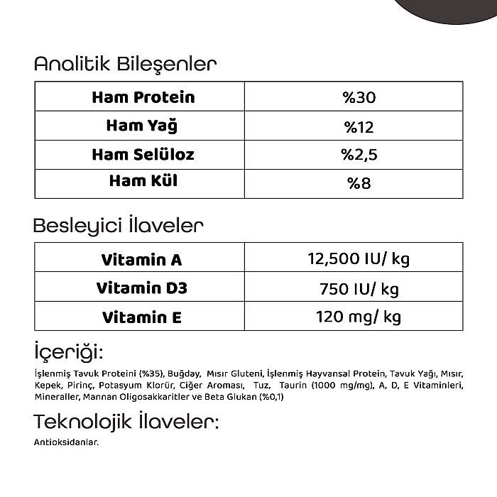 Croque Yavru Kuru Kedi Maması (Kitten) Tavuk Etli 600GR - 5