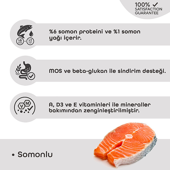 Econature Plus Yetişkin Kuru Köpek Maması - Somonlu - 15 Kg - 3