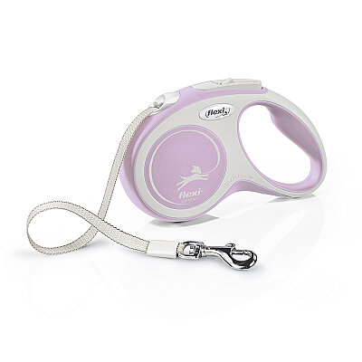 Flexi New Comfort S Beden Pembe 5MT Şerit Tasma