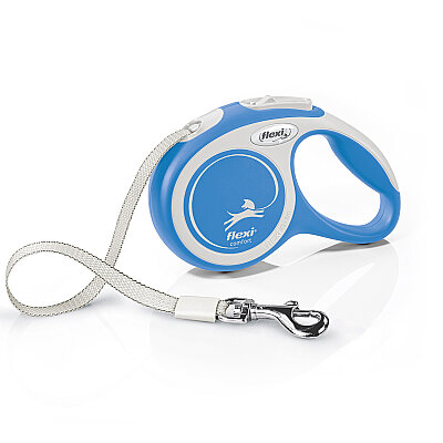 Flexi New Comfort XS Beden Mavi 3MT Şerit Tasma