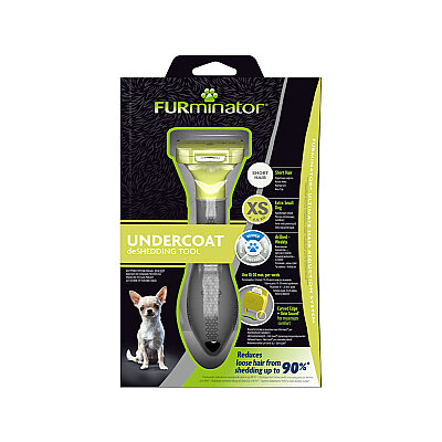Furminator Köpek Tarağı - Kısa Tüylü Küçük Irk Köpekler için - XS