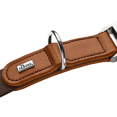 Hunter Köpek Boyun Tasması Wolmar Alu-Strong Kahve Taba 40-55/L - 4
