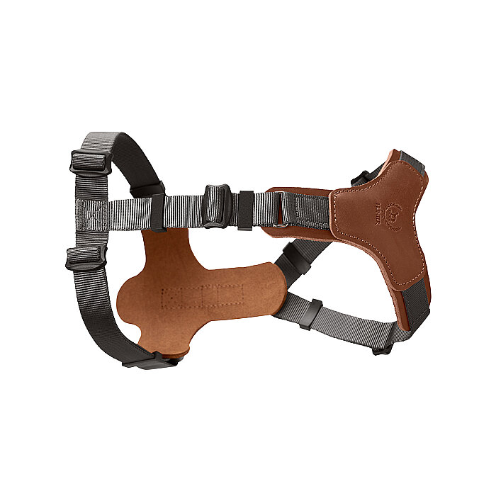Hunter Köpek Göğüs Tasması Harness Aalborg Mixed Taba Gri 56-81/M - 1
