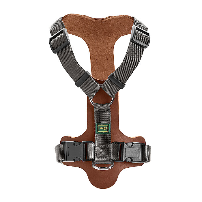 Hunter Köpek Göğüs Tasması Harness Aalborg Mixed Taba Gri 56-81/M - 2