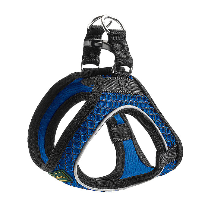 Hunter Köpek Göğüs Tasması Hilo Comfort Mavi Siyah S-M - 1