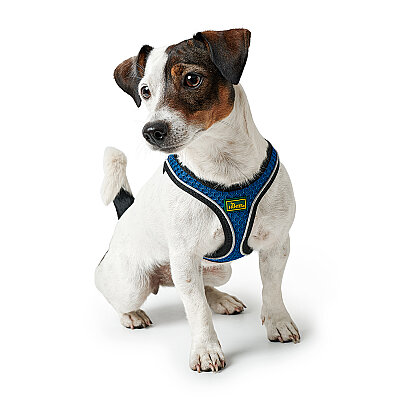 Hunter Köpek Göğüs Tasması Hilo Comfort Mavi Siyah S-M - 4