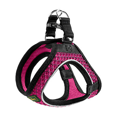 Hunter Köpek Göğüs Tasması Hilo Comfort Pembe Siyah XS