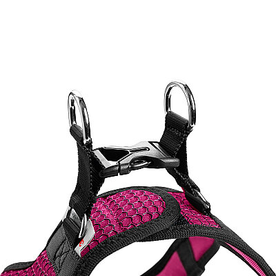 Hunter Köpek Göğüs Tasması Hilo Comfort Pembe Siyah XS - 3