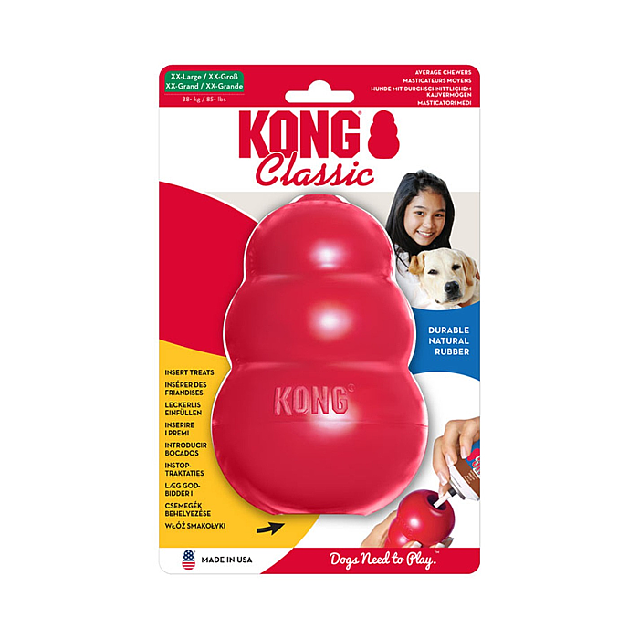 KONG Classic Köpekler için Çok Amaçlı Isırma Oyuncağı XXL - 1