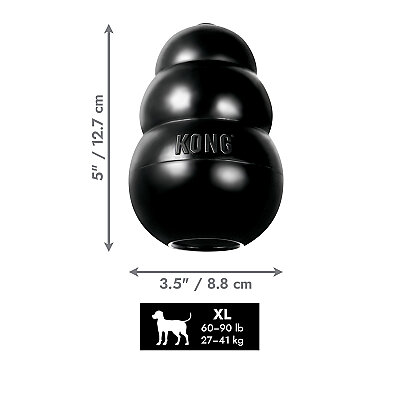 KONG Extreme Köpekler için Çok Amaçlı Isırma Oyuncağı Ultra Sert XL (1)