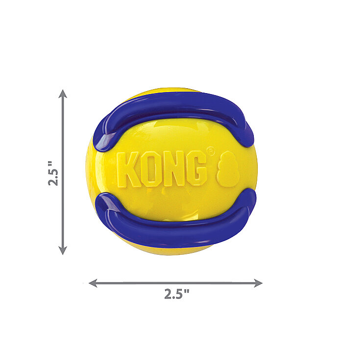 KONG Jaxx Brights Sandviç Şeklinde Köpek Oyuncağı M - 2