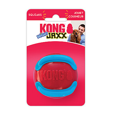 KONG Jaxx Brights Sandviç Şeklinde Köpek Oyuncağı M