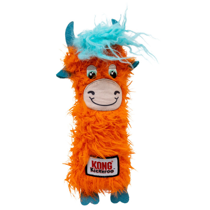 KONG Kickeroo Highland Cow Kedi Oyuncağı - 1