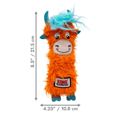 KONG Kickeroo Highland Cow Kedi Oyuncağı (1)