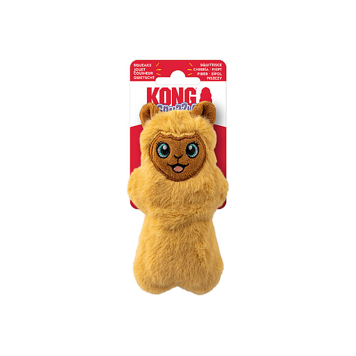 KONG Snuzzles Mini Llama Sesli Pelüş Köpek Oyuncağı XS - 1