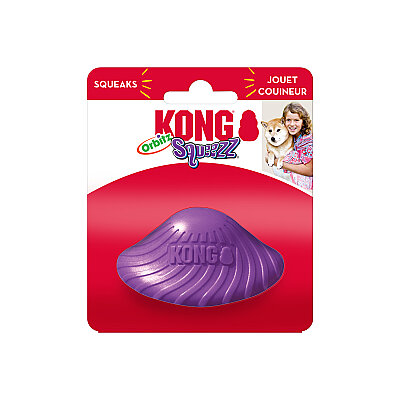 KONG Squeezz Orbitz Dönen Daire Şeklinde Köpek Oyuncağı S/M