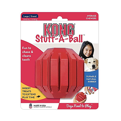 KONG Stuff-A-Ball Çok Amaçlı Köpek Oyuncağı L
