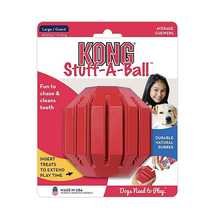 KONG Stuff-A-Ball Çok Amaçlı Köpek Oyuncağı L - 1