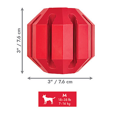 KONG Stuff-A-Ball Çok Amaçlı Köpek Oyuncağı M (1)