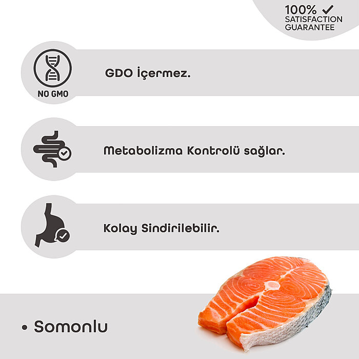 LaVital Kısırlaştırılmış Kuru Kedi Maması (Sterilised Adult) Somonlu 12KG - 3