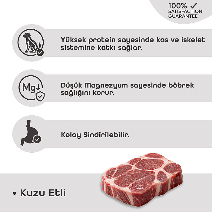 LaVital Küçük Irk Yavru Kuru Köpek Maması (Mini Puppy) Kuzu Etli 6+1 KG - 3