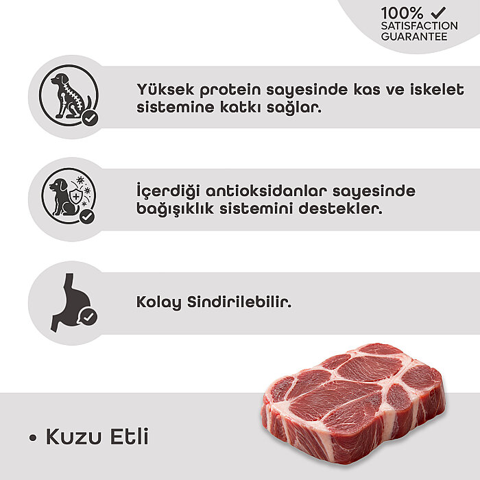 LaVital Küçük Irk Yetişkin Kuru Köpek Maması (Mini Adult) Kuzu Etli 1,5KG - 3