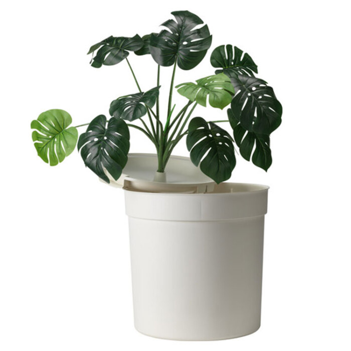 Moderna Hidden Planter Saksı Kapalı Kedi Tuvaleti - Beyaz - 2