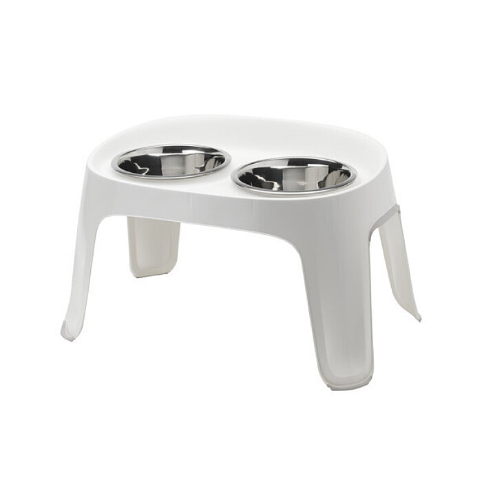 Moderna Skybar Medium İkili Mama Kabı - Beyaz 2 x 1950 ML - 1