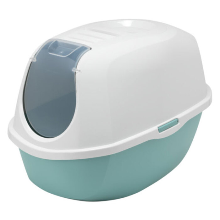 Moderna Smart Kapalı Kedi Tuvaleti - Açık Mavi 53 CM - 1