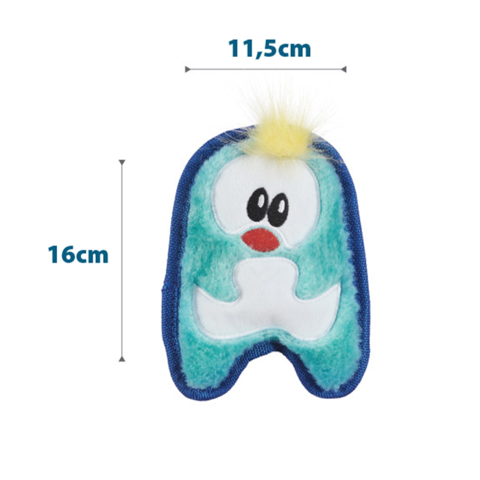 Outward Hound Invincibles Durablez Penguin Köpek Oyuncağı Xsmall - 3