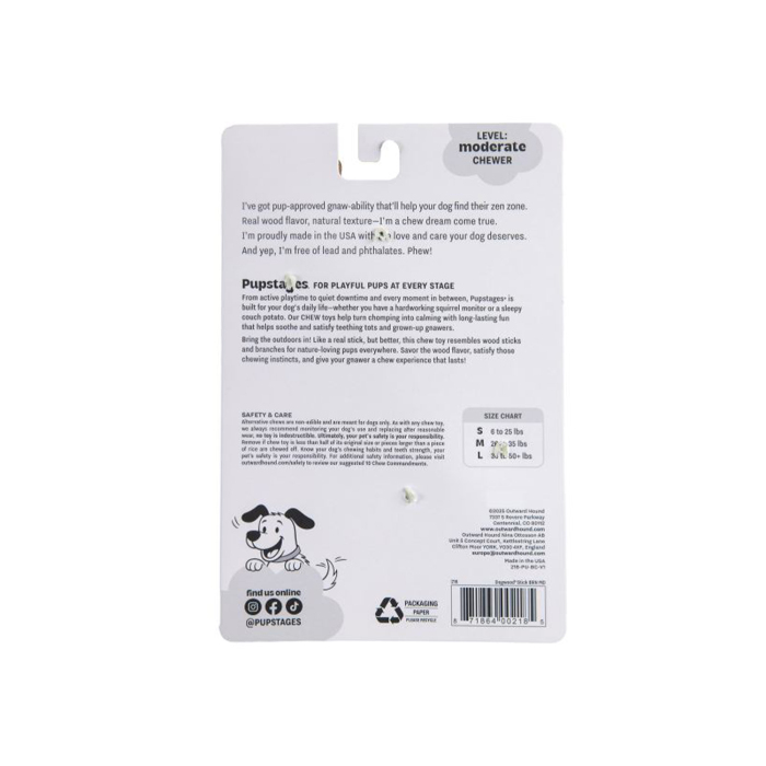 Petstages Dogwood Köpek Ahşap Çiğneme Çubuğu Medium - 3