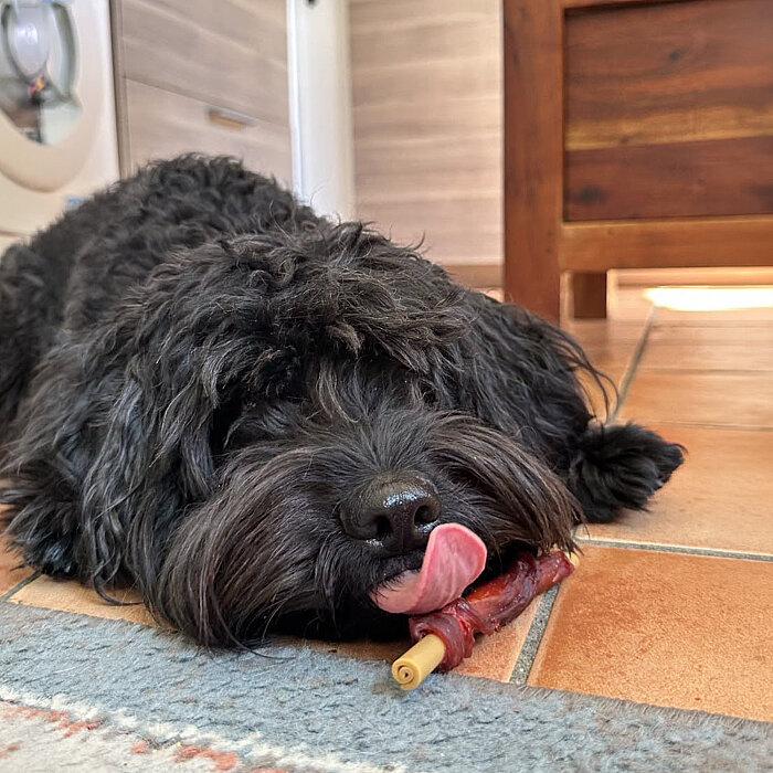 Pow Wraps Köpek Ödül Kemiği - Ördek, 12 Adet/144g - 2