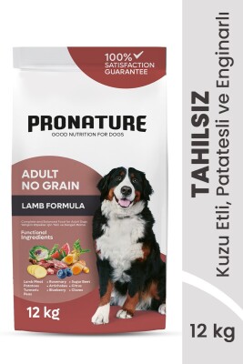Tahılsız Yetişkin Kuru Köpek Maması (Perfect Maintenance) - Kuzu Etli Patatesli ve Enginarlı - 12KG