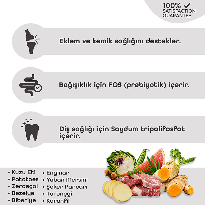 Pronature Tahılsız Yetişkin Kuru Köpek Maması (Perfect Maintenance) - Kuzu Etli Patatesli ve Enginarlı - 12 Kg - 3