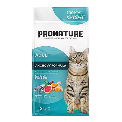 Pronature Yetişkin Kuru Kedi Maması (Daily Protect) - Hamsili ve Pirinçli - 10KG