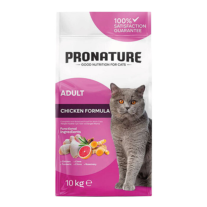 Pronature Yetişkin Kuru Kedi Maması (Daily Protect) - Tavuk Etli ve Pirinçli - 10KG - 1